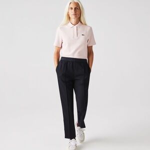 Lacoste Women's Wool Blend Lightweight City Athletic Pants